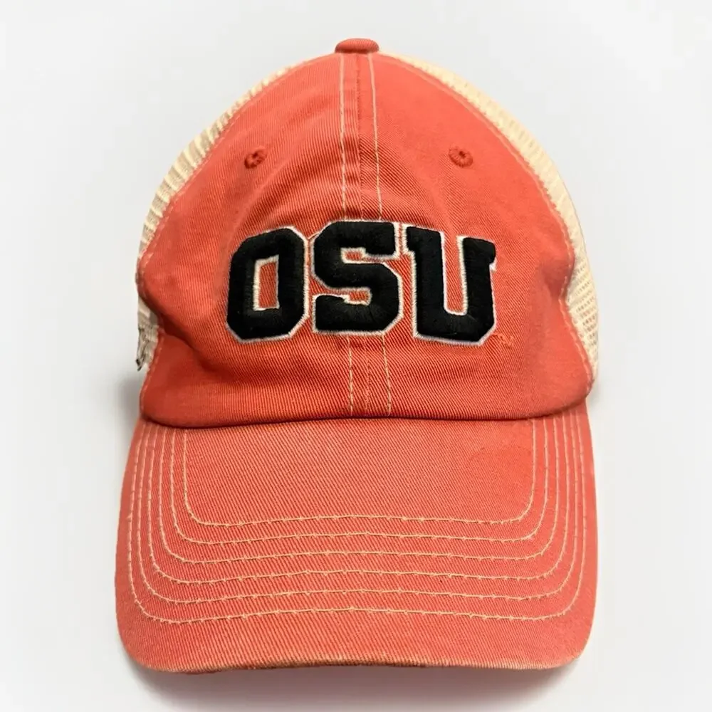 Top Of The World Orange Oregon State Beavers Baseball Champs ‘06 ‘07 ‘18 Hat Cap